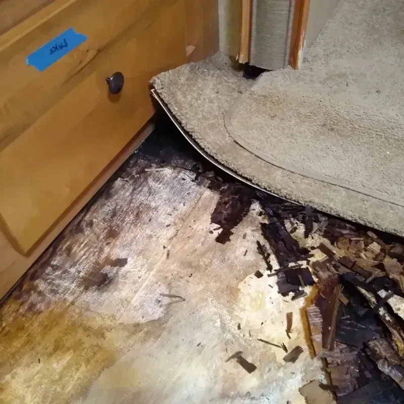 Wood Floor Water Damage in Myrtletown, CA